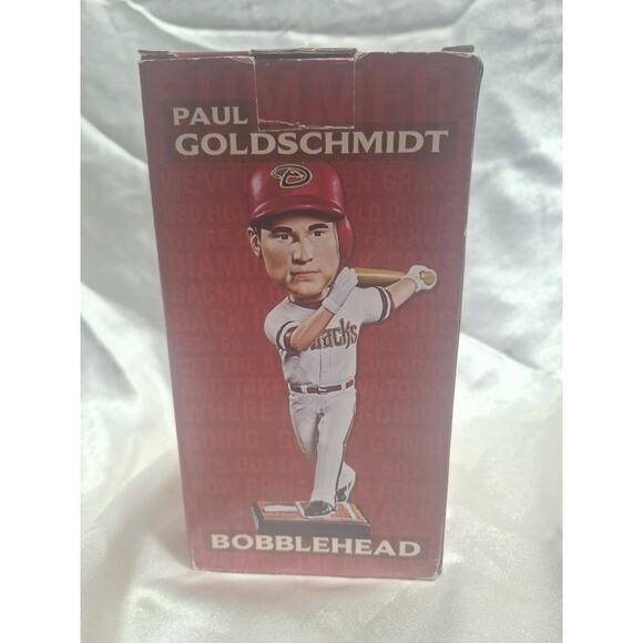 Paul Goldschmidt #44 Arizona Diamondbacks Bobblehead 2013 SGA Mint w/ Box - Picture 6 of 9